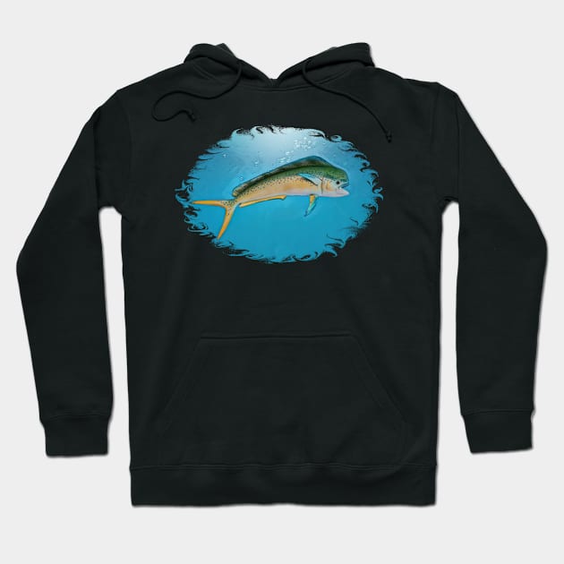 Mahi Mahi Hoodie by PhotoArts